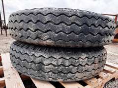 (2) 9.00-20 Tires on Rims