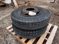 (2) 9.00-20 Tires on Rims