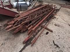 Approximately (25) 14' x 10" Steel Trusses
