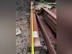 (10) 8' Steel I-Beams