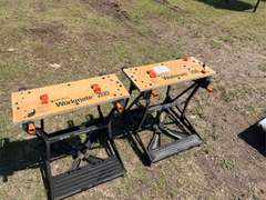 (2) Black & Decker Work Benches