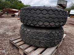 (2) 12.4-16 Tires on Rims