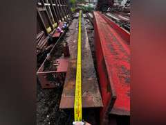 (9) 20'-30' Steel I-Beams