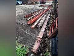 (9) 20'-30' Steel I-Beams