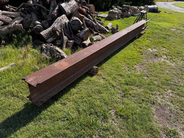 18' x 10" x 1' Steel I-Beam