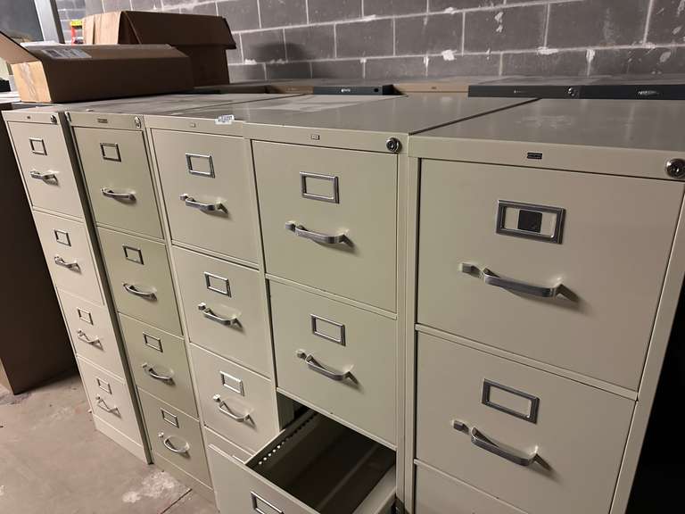 (5) 5-Drawer Filing Cabinets