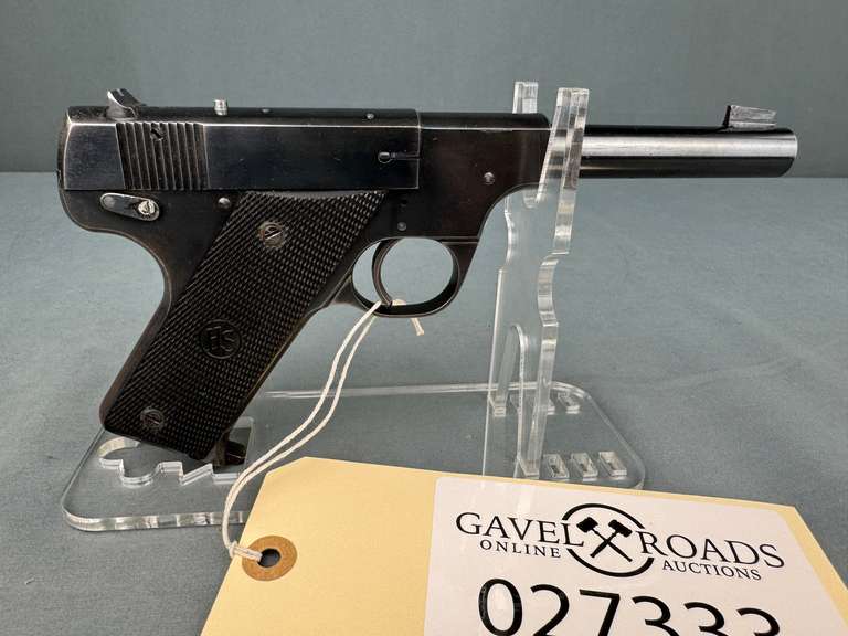 Hi-Standard "B" 22LR Semi-Auto Pistol #63646