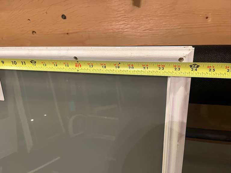 24"x 49" Glazed Window