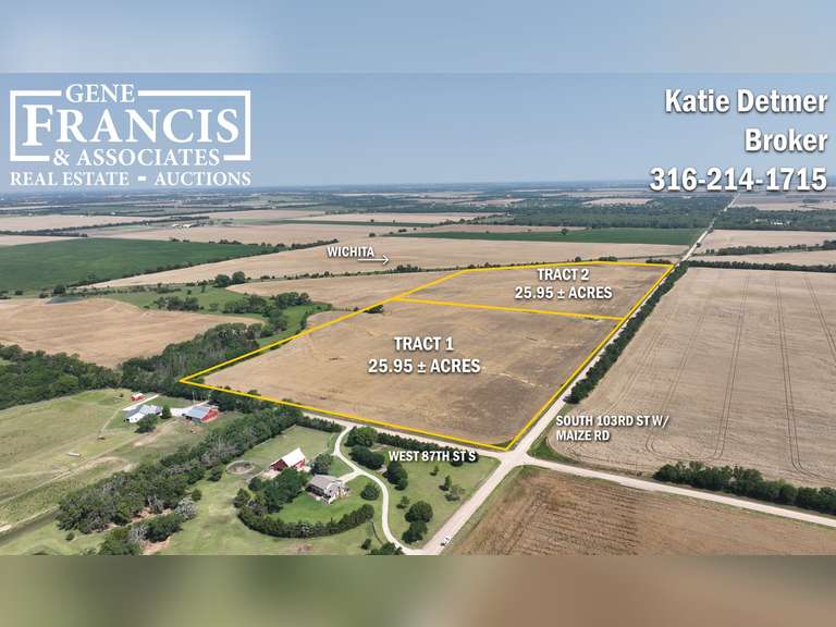 Tract 2: NORTH 25.95± Acres
