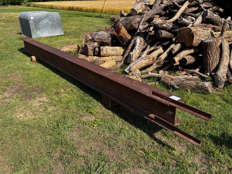18' x 10" x 1' Steel I-Beam
