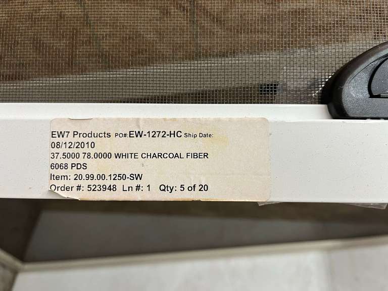 37 1/2"x 78" Patio Screen Door