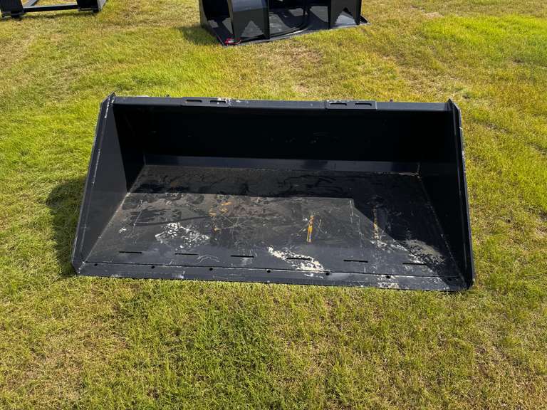68" Smooth Bucket Skid Steer Attachment