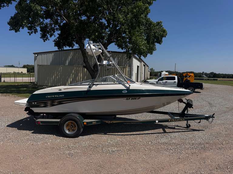 2001 Crownline 18BR Boat & Trailer
