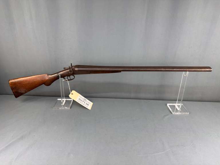 T Barker 20ga Side by Side Shotgun #NVSN