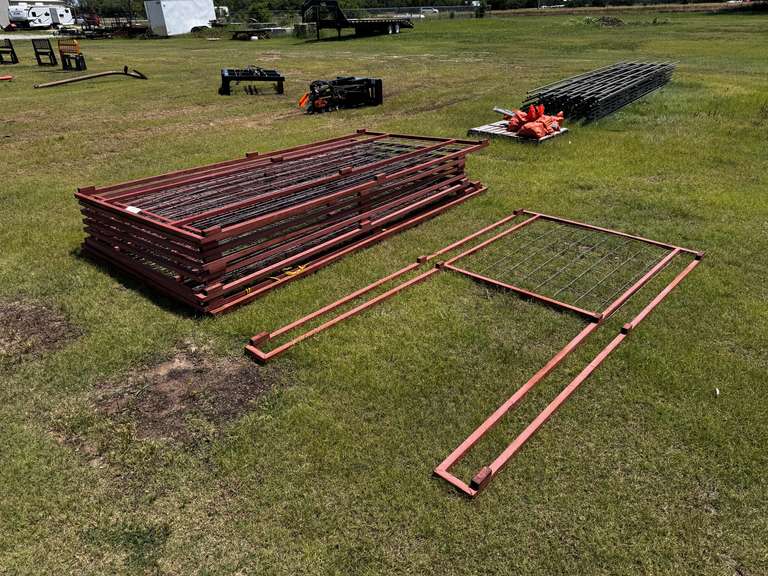 (10) 12' x 6' Fence & Gate Panels