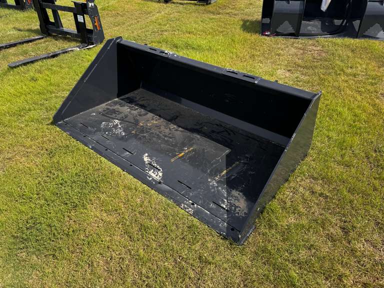 68" Smooth Bucket Skid Steer Attachment