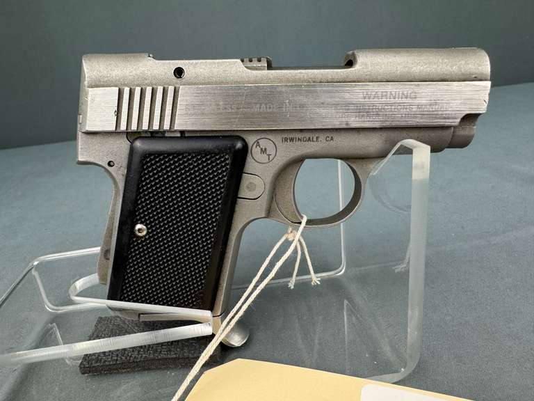 AMT Back Up 9mm/380ACP Semi-Auto Pistol w/Holster #G08085
