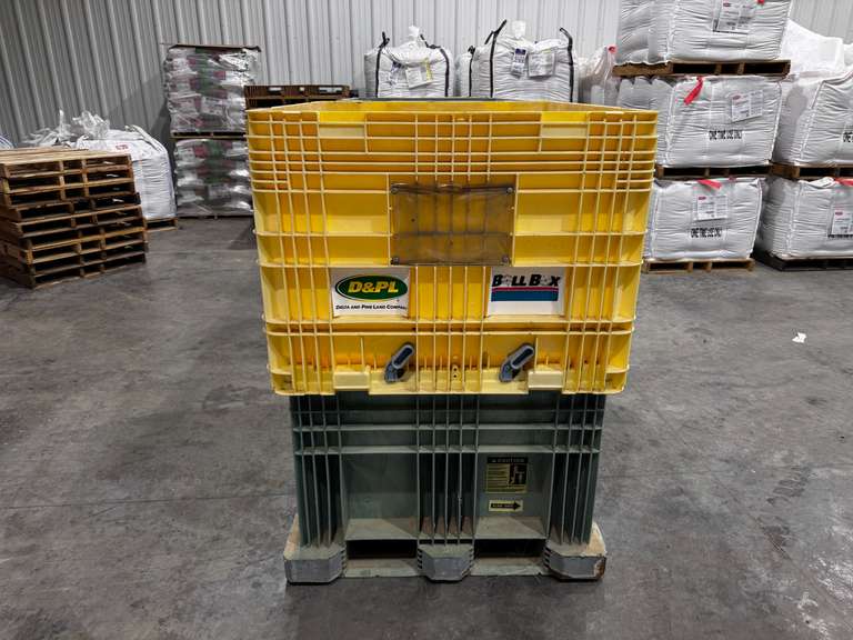 (2) 40 Bushel Seed Boxes