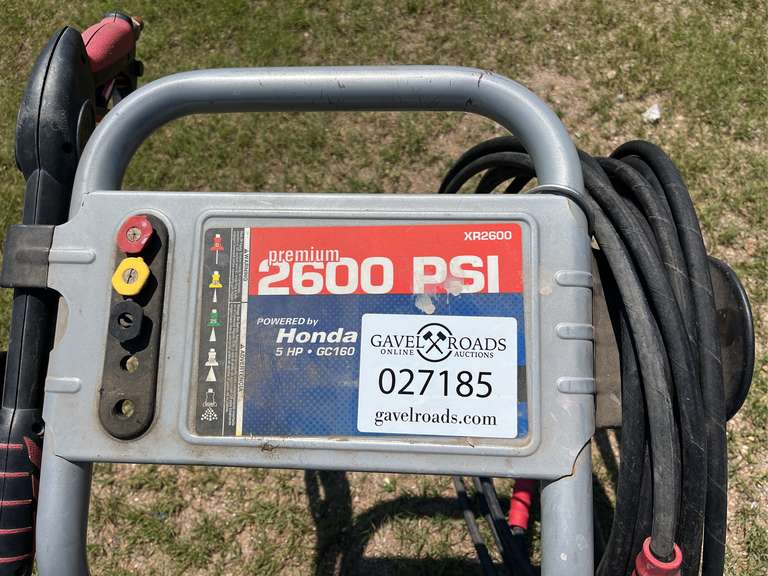 Honda 2600 PSI Power Washer