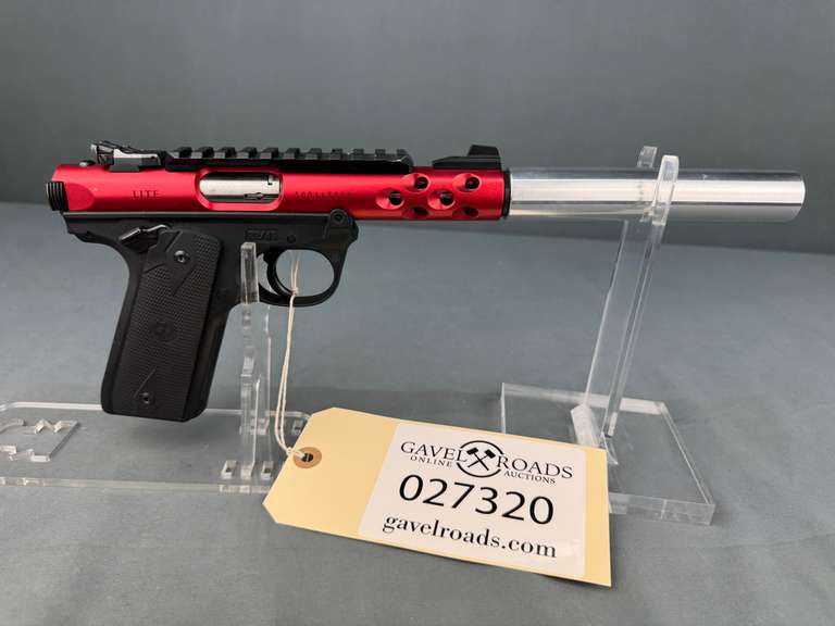 Ruger Mark IV 22/45 Lite 22LR Semi-Auto Pistol w/Faux Suppressor #500143539