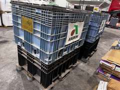 (2) 40 Bushel Seed Boxes w/ Lids