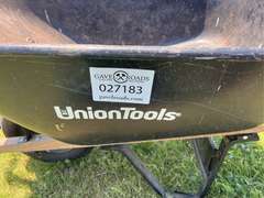 Wheelbarrow and Fertilizer Spreader