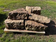 (3) Pallets of Landscaping Rock