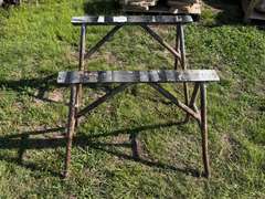 (2) 3' Metal Saw Horses