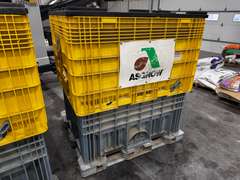 (2) 40 Bushel Seed Boxes w/ Lids