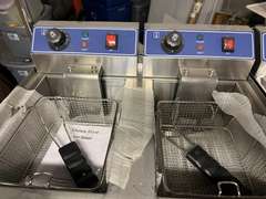 New - Never Used Commercial Electric Double Deep Fryer