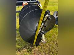 Wolverine Skid Steer Auger Attachment w/ (2) Bits