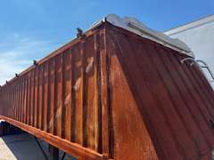 2022 Neville Built Grain Trailer - Fire Damage