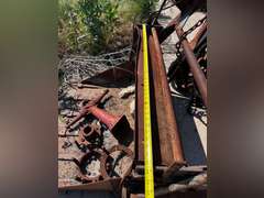 International Farmall 400 Tractor - Some Fire Damage
