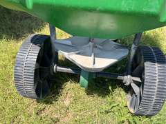 Wheelbarrow and Fertilizer Spreader