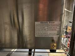 New - Never Used Commercial Electric Double Deep Fryer