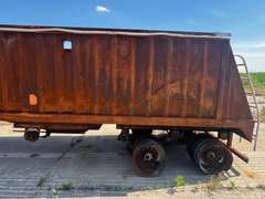 2022 Neville Built Grain Trailer - Fire Damage
