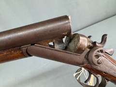 T Barker 20ga Side by Side Shotgun #NVSN
