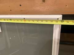 24"x 49" Glazed Window