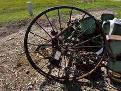 54" Antique Wagon Wheel