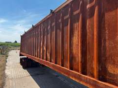 2022 Neville Built Grain Trailer - Fire Damage