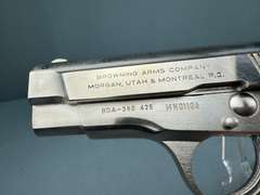 Browning BDA-380 9S/380ACP Semi-Auto Pistol #MN01105