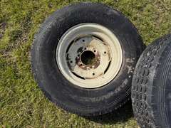 (2) 7.50 R16 LT Tires on Rims