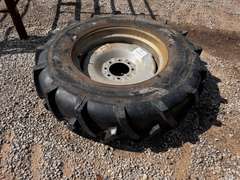 (1) 11R 22.5 Tire on Rim