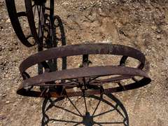 (2) 3' Antique Wagon Wheels