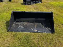 68" Smooth Bucket Skid Steer Attachment
