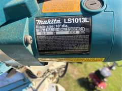 Makita 10" Radial Arm Saw and Ryobi Stand