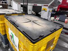 (2) 40 Bushel Seed Boxes w/ Lids
