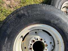(2) 7.50 R16 LT Tires on Rims