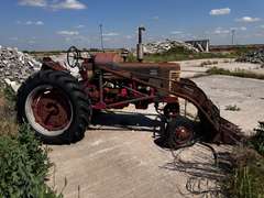 International Farmall 400 Tractor - Some Fire Damage