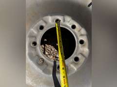 (1) 11R 22.5 Tire on Rim